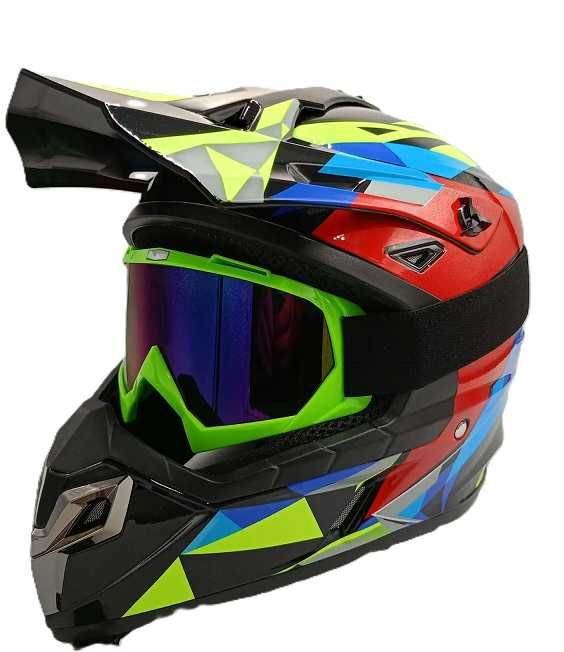 Каска Крос Мотор/Скутер/Бъги/Вело/АТВ -YF04