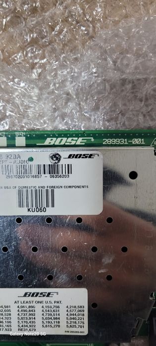 Placà amplificator auto BOSE Mazda CX-7