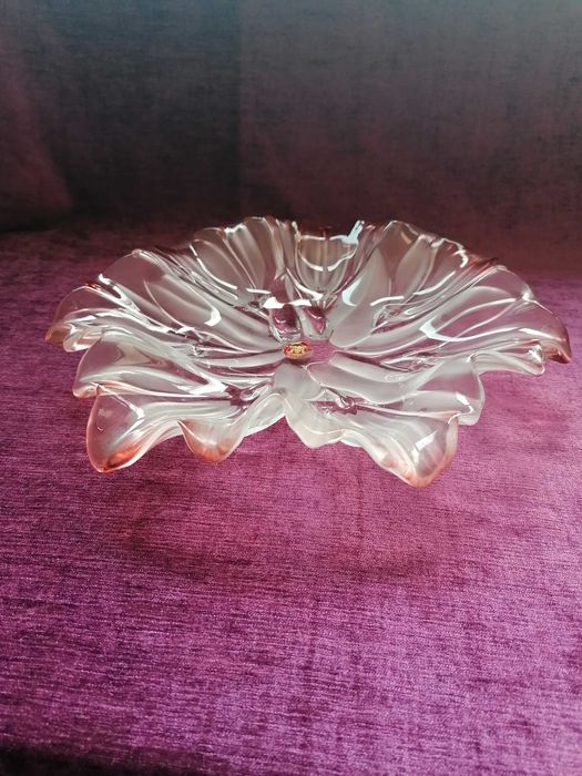 fructiera cristal roz