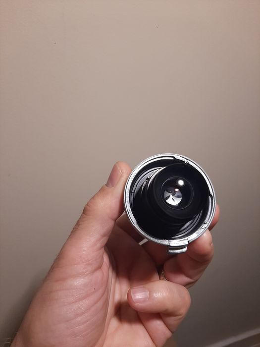 Jupiter 12, 35mm/2.8 contax/ kiev cu vizor, cutie originala