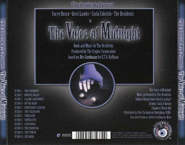 CD The Residents - The Voice of Midnight 2007