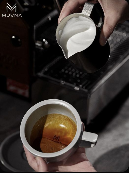 Чашка для капучино / латте MUVNA 280 мл с блюдцем