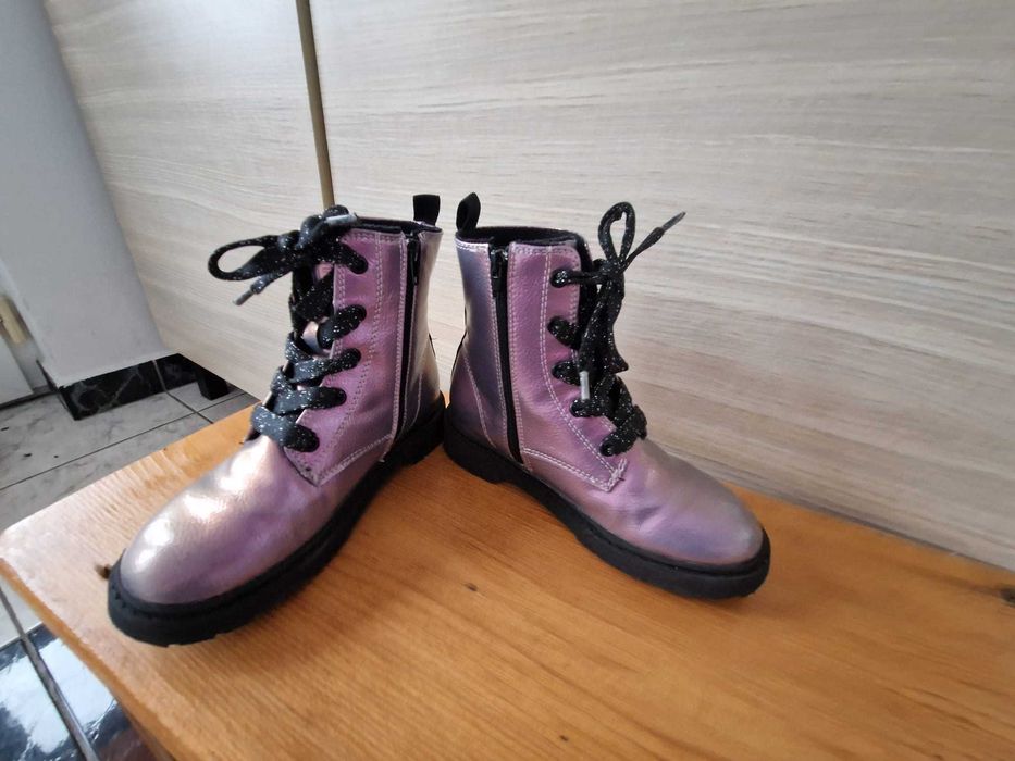 bocanci fetite culoare mov marimea 31