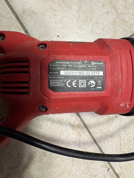 Саблен трион Einhell