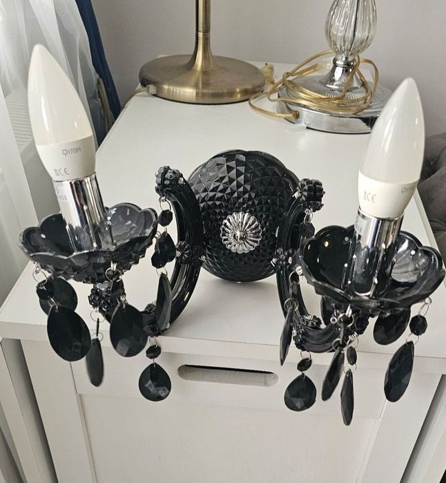 Candelabru negru 6 brate
