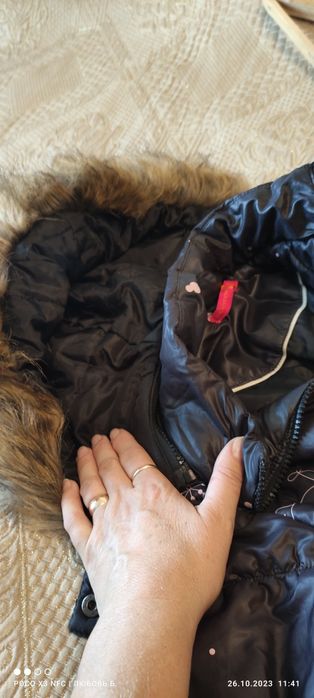 Пуховик на девочку