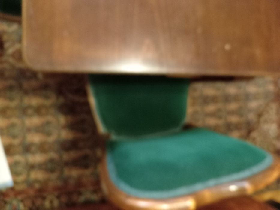 Masuta, Scaune vintage, lemn masiv