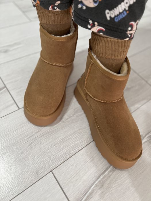 Угги коричневые новые