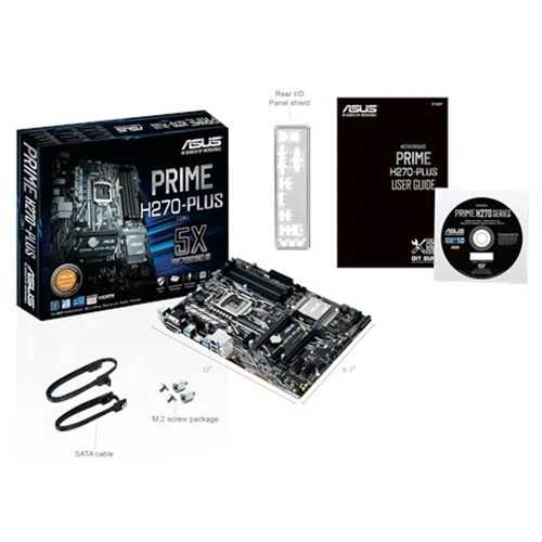 Чисто нова ASUS PRIME H270-PLUS дънна платка - 24 месеца гаранция, 8 бр.