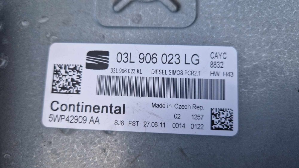 ECU Passat b7 1.6 tdi