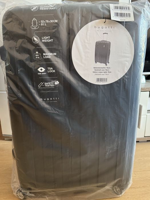 Куфар Bugatti черен