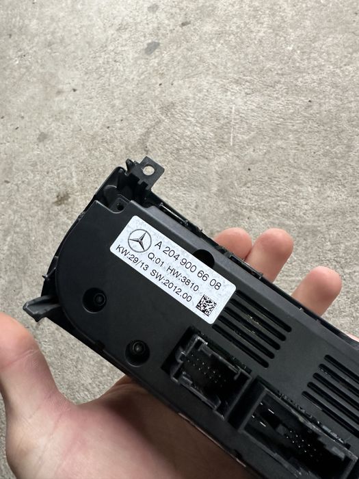 Климатроник управление Mercedes CLS C class w204 w212 климатик модул