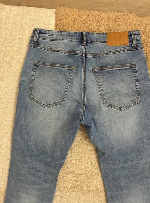 Blugi Pull&Bear Albastru Deschis Mărimea 42 -USA 32-