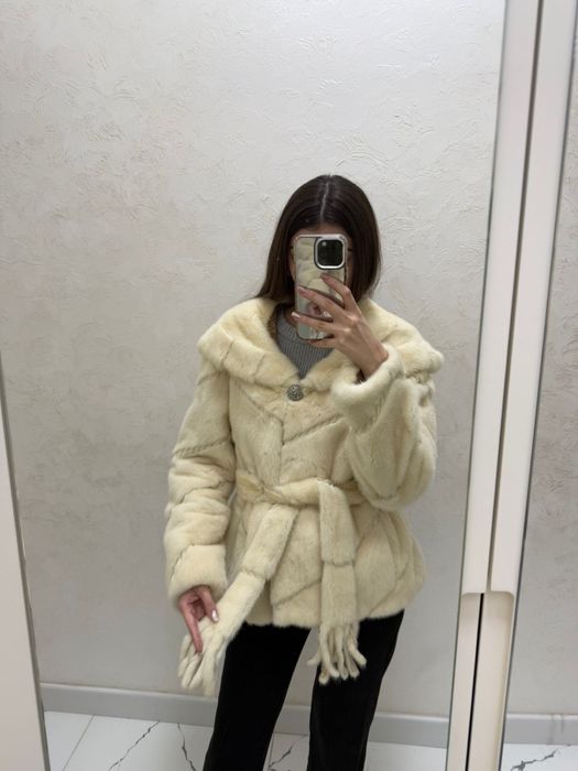 Норковая шуба  автоледи