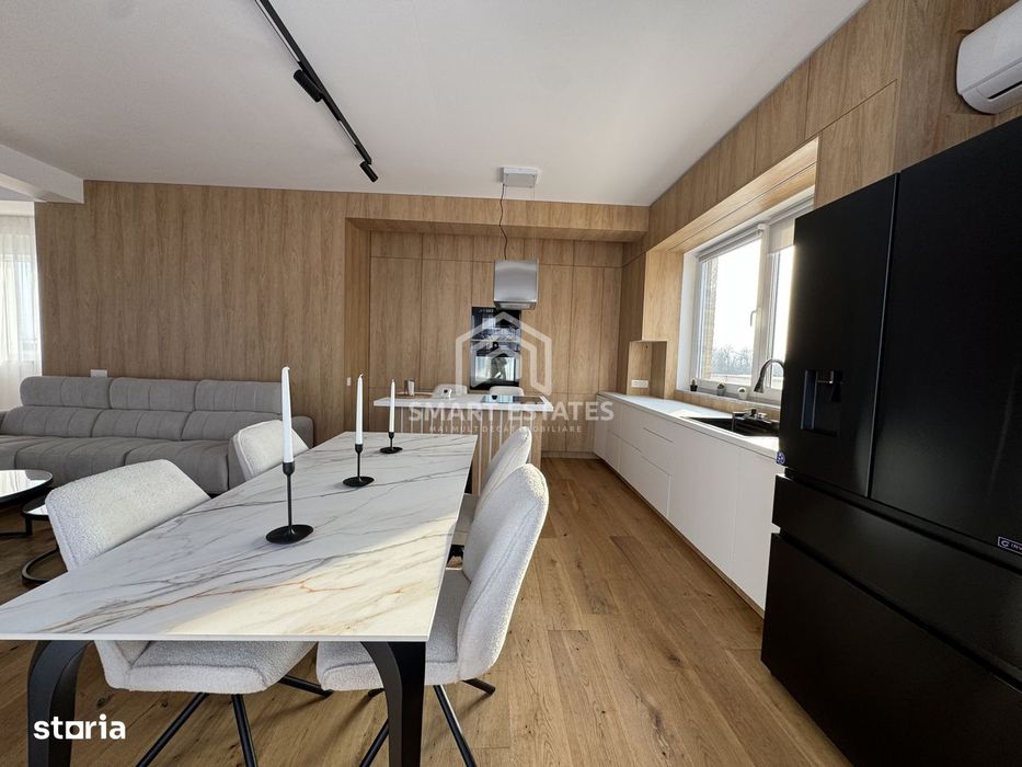 Penthouse - Duplex 4 camere de inchiriat II 217 mp II 2 locuri parcare