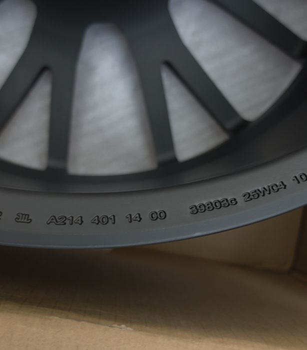 21" КОВАНИ джанти  E53AMG W214 с капачки Mercedes W223 W213 C257 C217