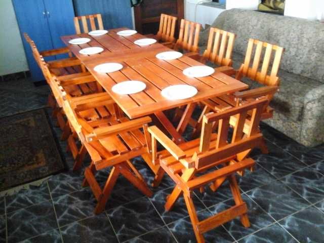 Seturi de mese cu 4/6/8/10 scaune pliabile pentru terase,gradina