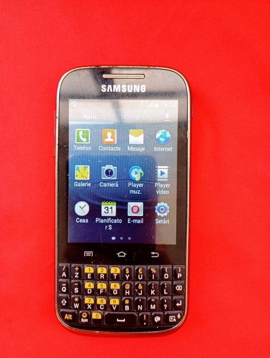 Samsung b5330 + accesorii ( decodat, limba română)