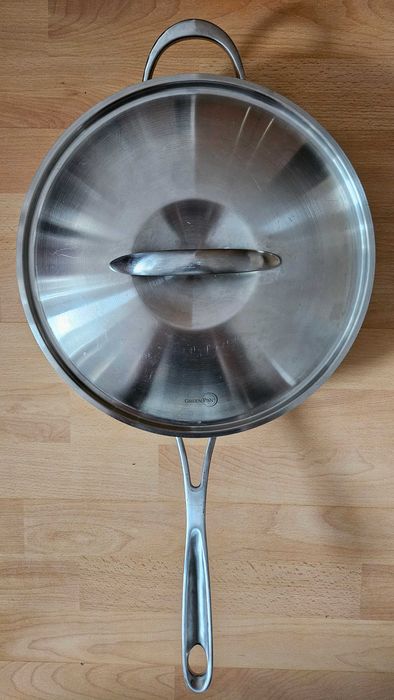 Tigaie adâncă cu capac GreenPan, diametru 30 cm