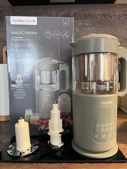 Уред за приготвяне на храна 7 в 1 Nuvita - Magic Pappa