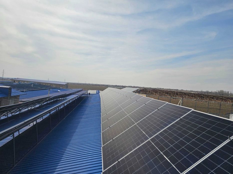 Quyosh elektr stansiyasi tez osson va qulay!