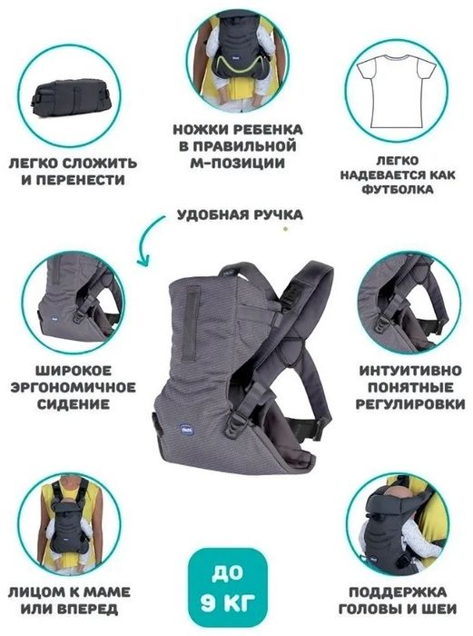 Слинг переноска кенгуру Chicco