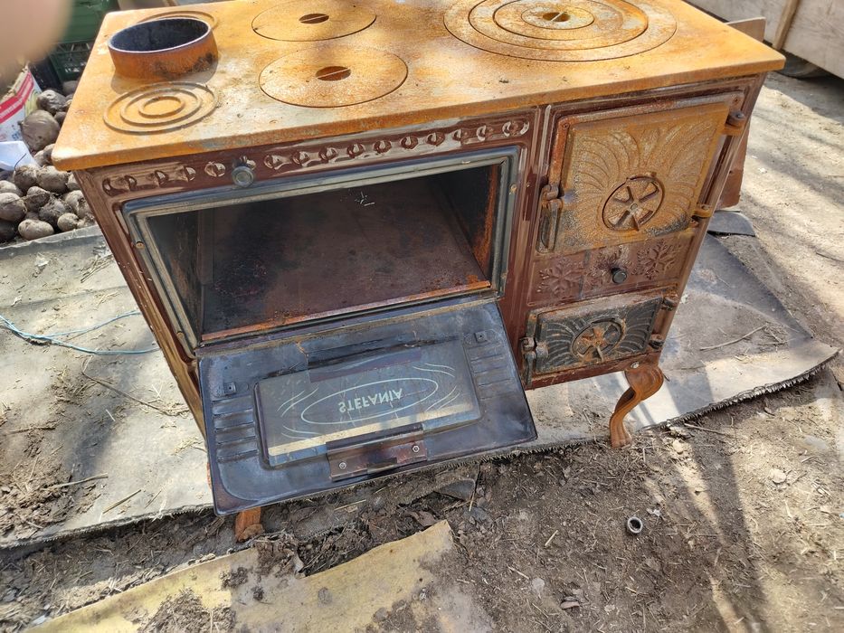 Sobă din oțel emilat