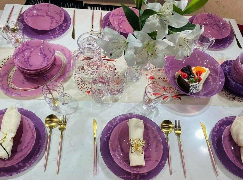 Luminarc naborlar Osartiment har hil ranglari mavjud, zavod 46ta pr