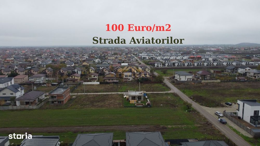 Teren de vanzare la intrare in comuna Berceni | Aviatorilor