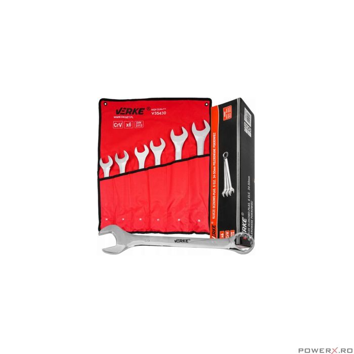 Set chei combinate inelare si fixe 34, 36, 38, 41, 46, 50 mm, 6 piese