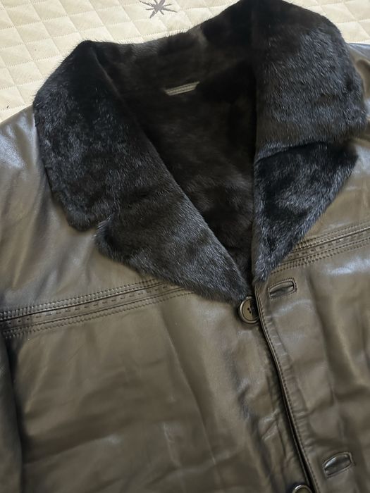 Новая мужская дублёнка