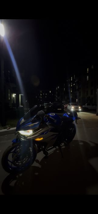 Yamaha r3 спорт байк