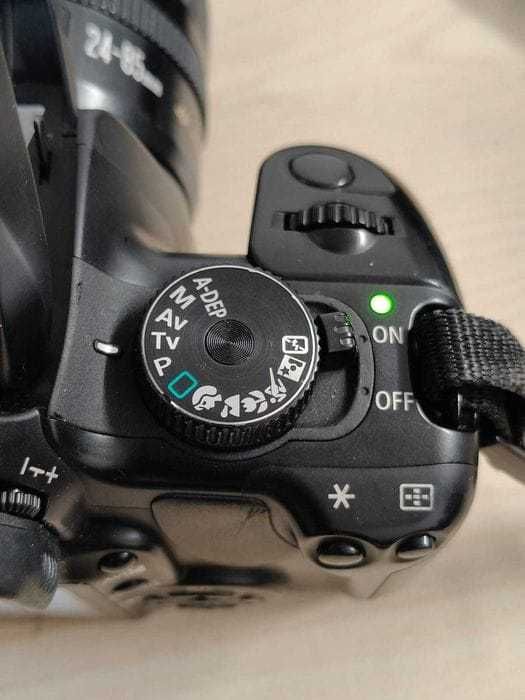 Aparat foto digital Canon EOS Rebel XTi 400D, 2 ob. + 2 bat. + 4 card