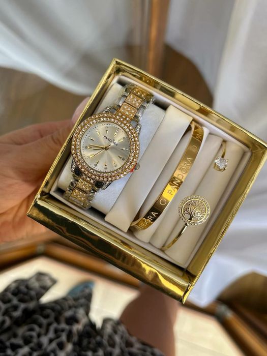 Женские часы, Наборы для девушек, Часы для девушек,Подарочный комплект