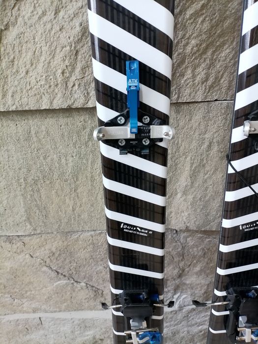 Schiuri ski tura Scott ProGuide 89+legaturi Atk Kuluar+piei Nou!176 cm