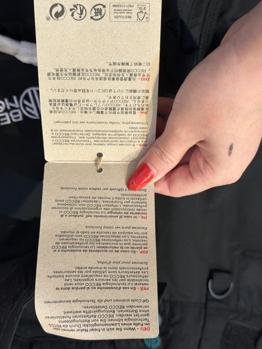 Pantaloni schi RECCO Beyond Nordic – noi, XXS/32