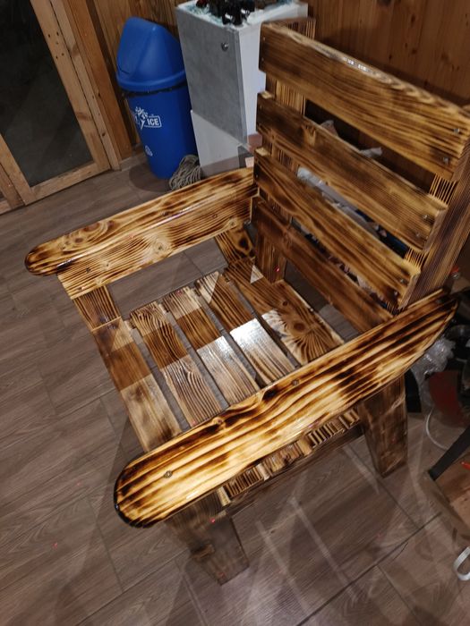 Scaun de gradina lemn masiv