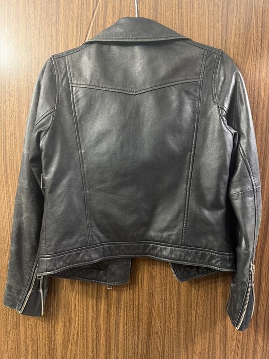 Black leather jacket  Rockandblue  size 36