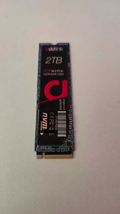 SSD nvme Addlink S70, 2 Tb, defect