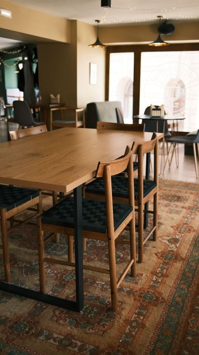 Masa Jysk & scaune Ikea