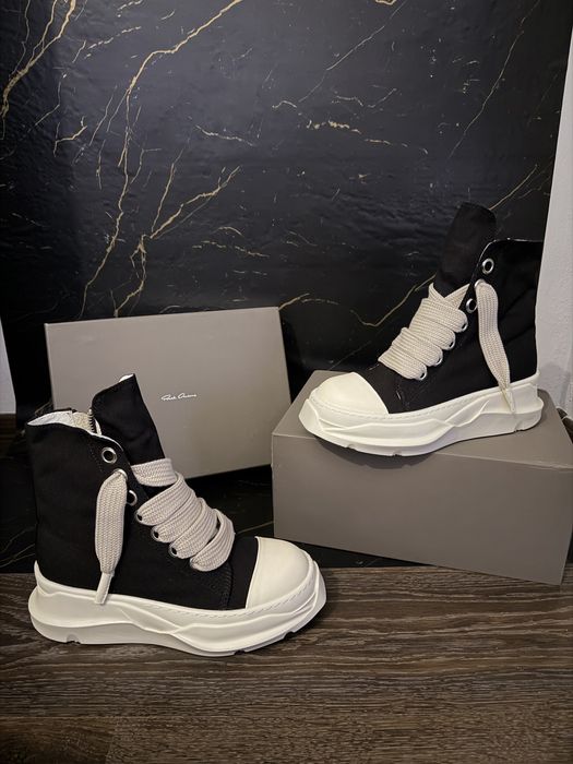 Rick Owens Abstract Jumbo Laces