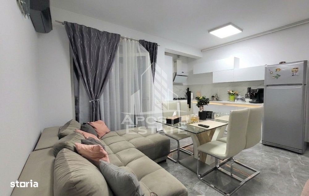 Apartament cu 3 camere,mobilat si utilat modern,Dumbravita,etaj 1 — fotografia 1