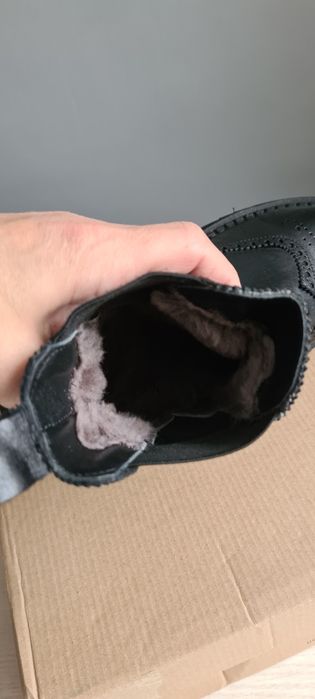 Ботинки зимние "челси"