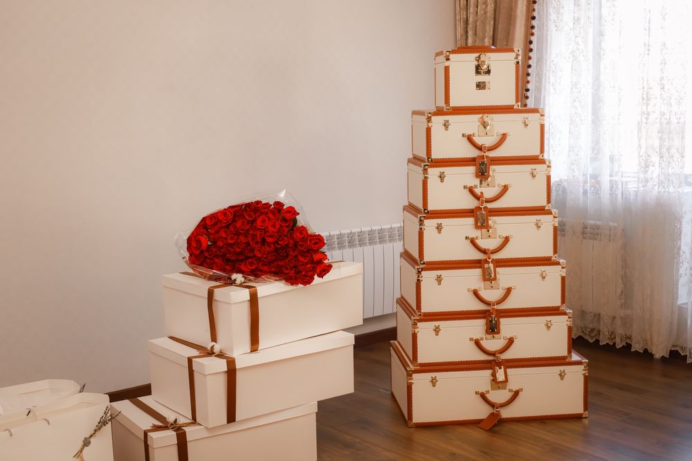 Свадебные чемоданы