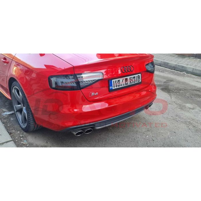 Емблема предна или задна емблема Ауди Audi A5, A4 A7 A8, черен гланц