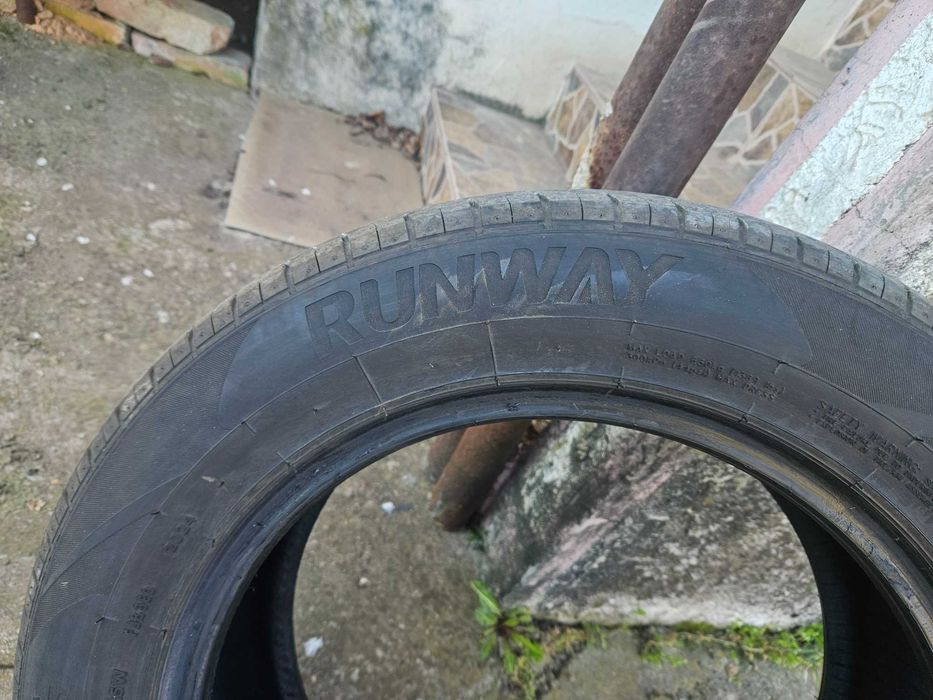 Vand 2 anvelope de vara+ roata de rezerva