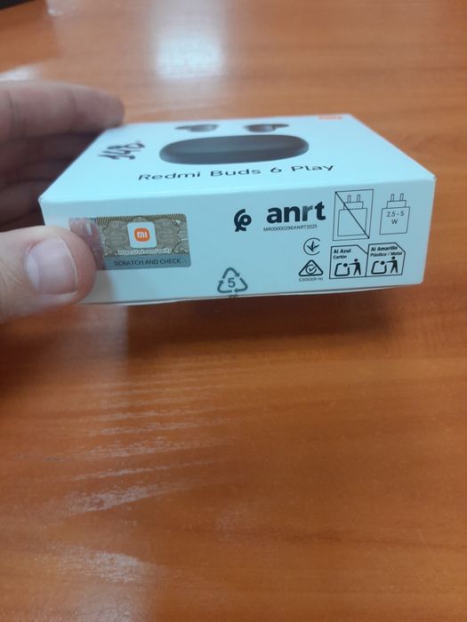 Redmi Buds 6 Play simsiz quloqchini. Ishlatilmagan. Kafolat bor