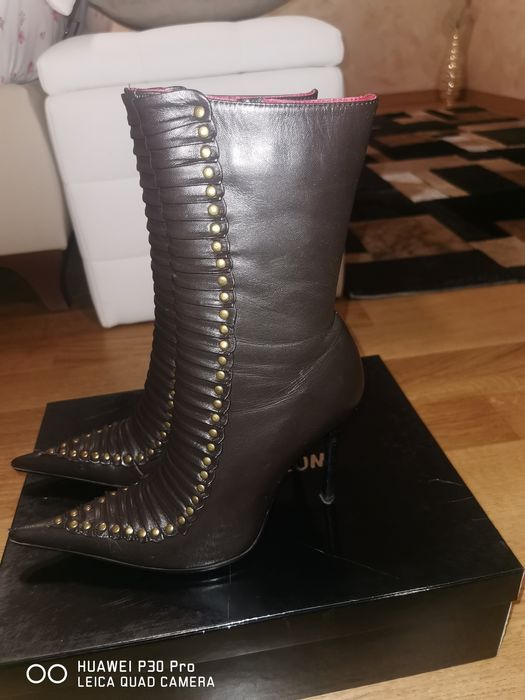 Боти естественна кожа