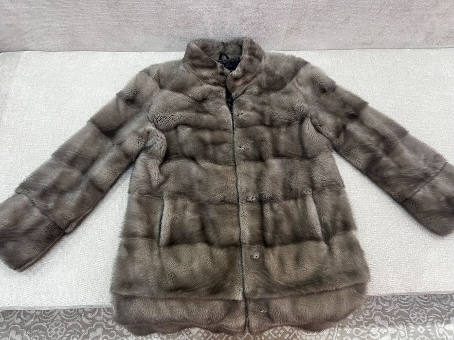 Норковая шуба , размер Л