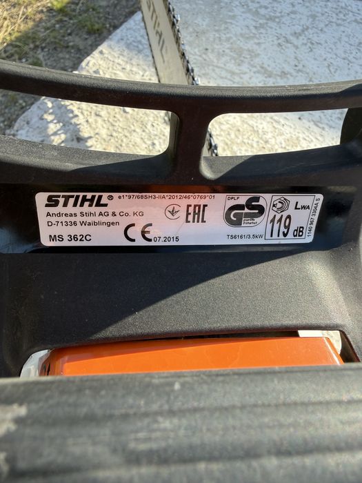 Vând Stihl MS362C